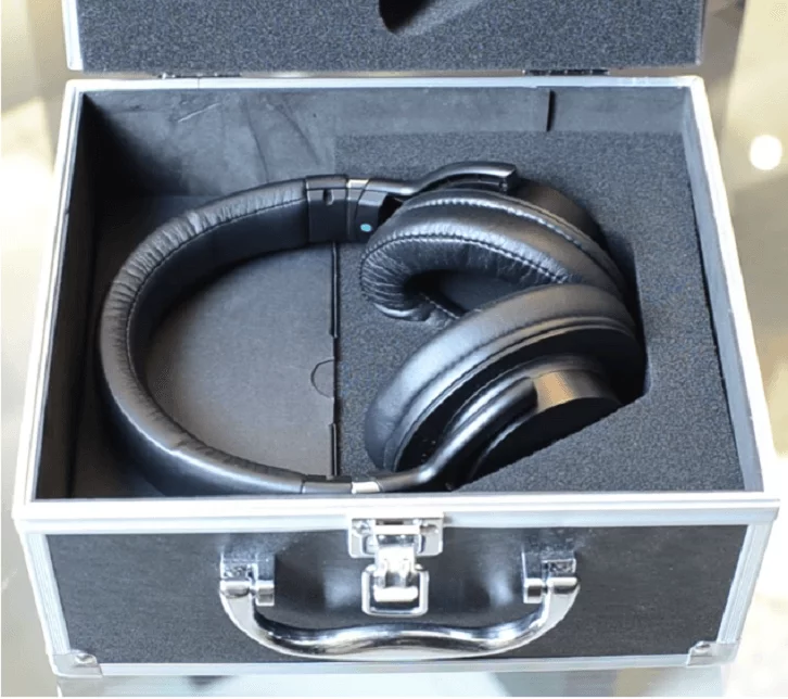 The Takstar Pro 82 in the Carrying case