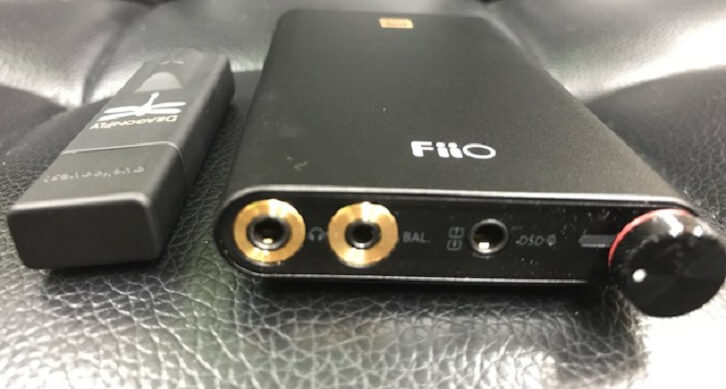 FiiO Q1 MK II & AudioQuest DragonFly Black