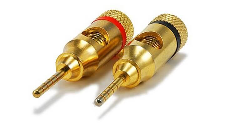 monoprice-gold-plated-speaker-pin-plugs