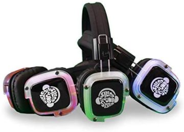 photo of the Silent Sound System<br> Silent Disco Headphone