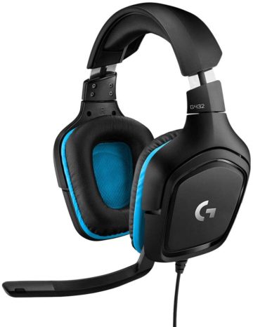 photo of the Logitech G432 Gaming Headset