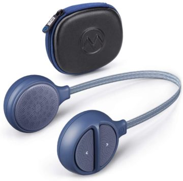 photo of the OutdoorMaster<br> Wireless Bluetooth 5.0 Helmet Drop-in Headphones