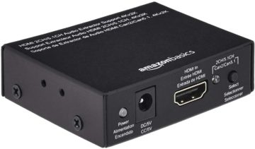 photo of the Amazon Basics 4K HDMI to HDMI and Audio