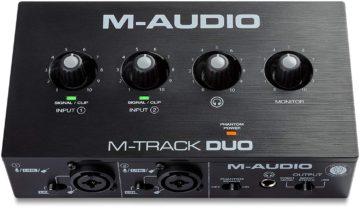 photo of the M-Audio M-Track Duo