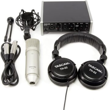 photo of the Tascam Trackpack 2x2