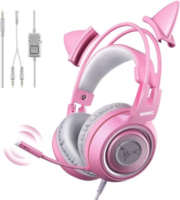 photo of the SOMIC<br> G951s Pink Gaming Headset