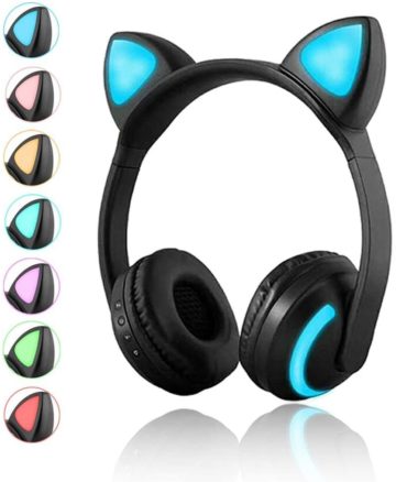 photo of the Luckyu Wireless Cat Ear headphones