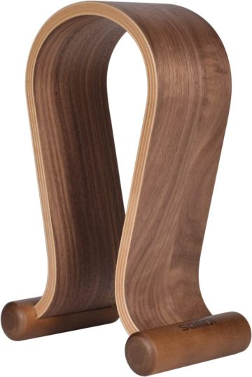 photo of the SAMDI Wood Headphone Stand