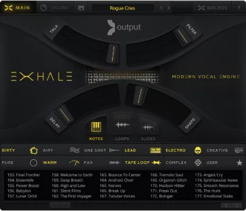 photo of the Output Exhale