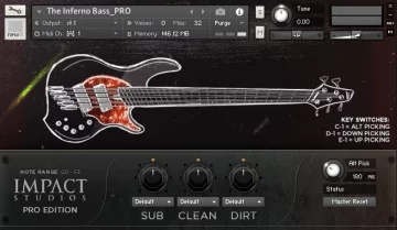 photo of the Impact Studios The Inferno Bass