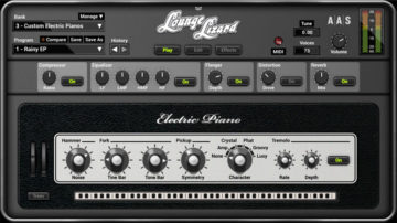 photo of the Applied Acoustics Systems Lounge Lizard EP-4