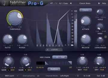 photo of the FabFilter Pro-G
