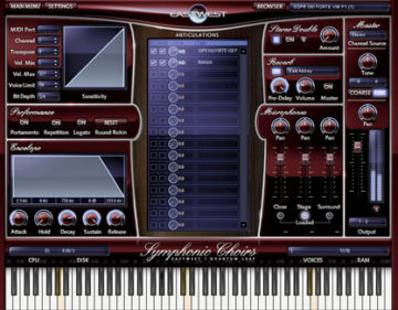 photo of the Choir Virtual Instrument EastWest Symphonic Choirs Platinum + Voices of the Apocalypse Bundle